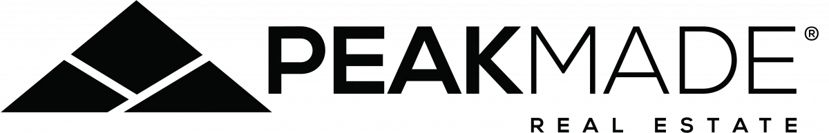 PeakMadeRealEstate Logo Horizontal BLACK